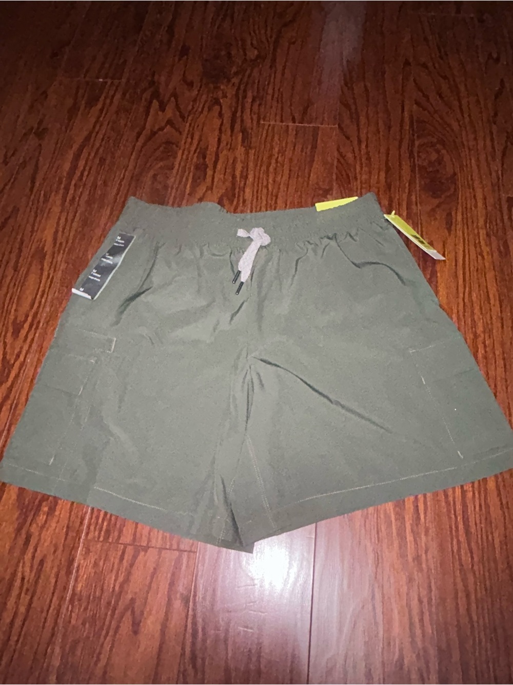 all in motion Olive Drawstring Athletic Shorts for Men